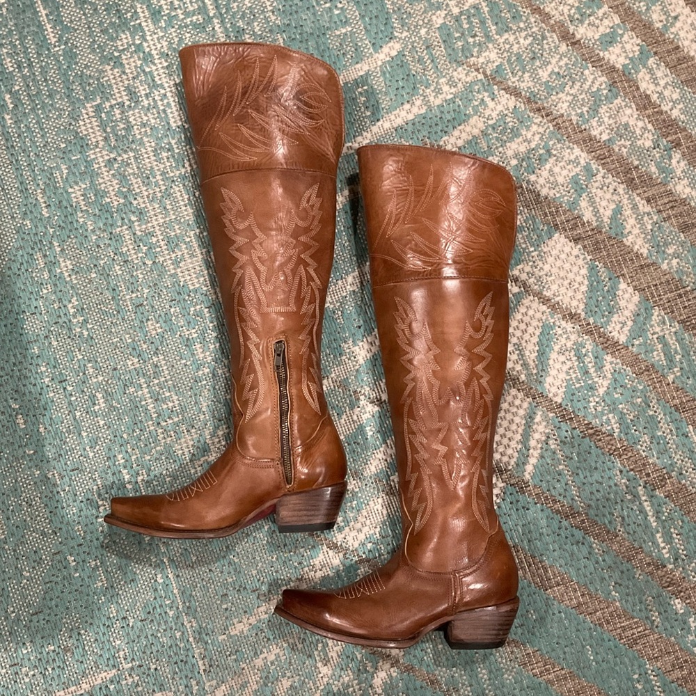 Freebird Wynonna Over the Knee Boots, size 6